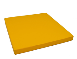 Мат гимнастический 1,0х1,0х0,1 м жёлтый купить в Воронеже