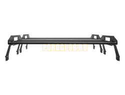 Багажник разборный высокой грузоподъёмности 8-ми опорный, 2,4х1,4м, места крепления доп.фар и номерного знака Land Rover Defender 110 1983-2007 (01.270.40)