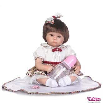 Кукла реборн — девочка  "Лера" 45 см