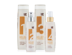 Ботокс для волос с эффектом эластинизации / Relief HP Firenze 250/200/250/200 мл.