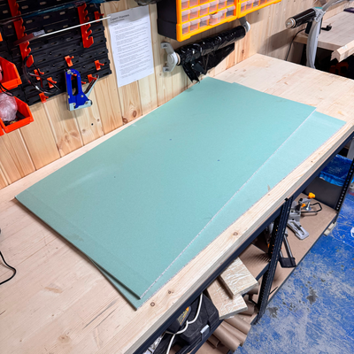 Гипсокартон влагостойкий 9,5*600*1220 мм