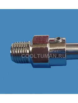 Адаптер на трубу из нержавейки 1/4 на 9,52 мм