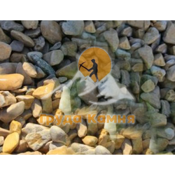 Кофейный мрамор галтовка, фракция 10-20 мм