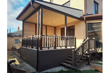 Терраса и ограждения ДПК