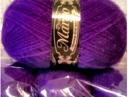 Кавказская пряжа с козьим пухом турецкая сирень