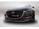 Premium защита радиатора для Mazda 3 (2016-2018)