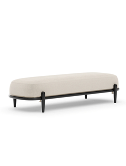 Банкетка Мадера -Экру (Madera - Ecru) (L158*P58*H38) CLA-025-084 CARACOLE