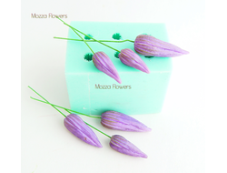 "Бутоны клематиса" силиконовый молд .