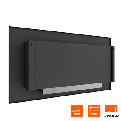 Биокамин в нишу  GRAND 1200 стандарт. Со стеклом