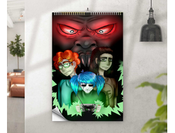 Перекидной календарь Sally face №11