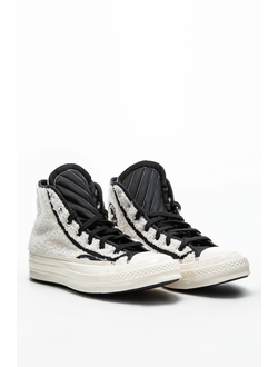 Зимние кеды Converse Chuck 70 Sherpa белые высокие 172006C купить Спб