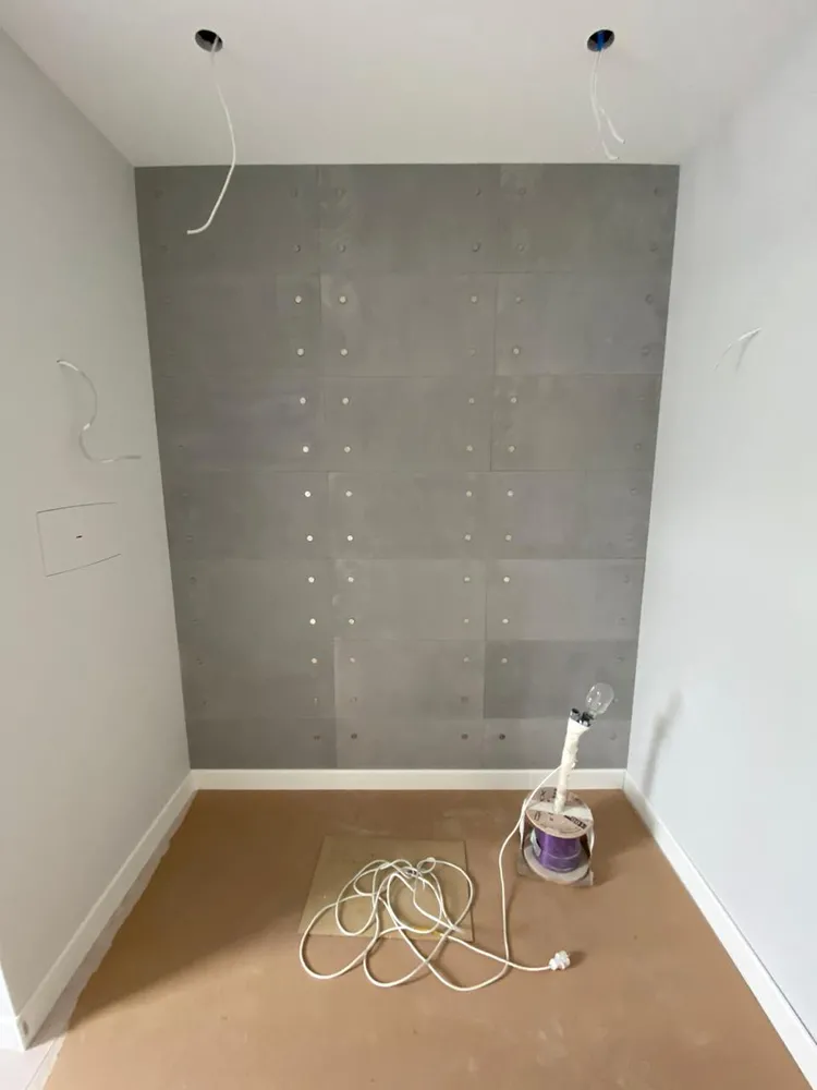 Смонтированные панели