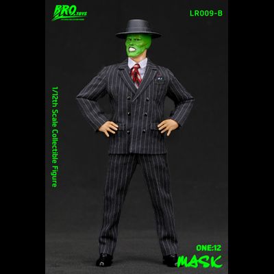 Маска, версия 2 (Стенли Ипкисс, "The Mask") - Коллекционная фигурка 1/12 SCALE Mask Action Figure (LR009B) - BROTOYS