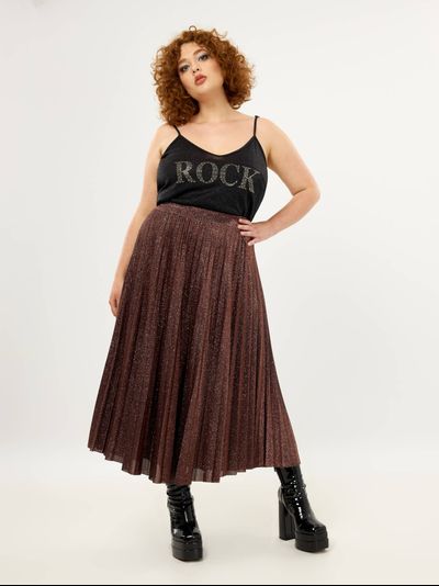 Нарядная юбка-плиссе