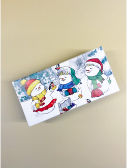 Комплект ёлочных игрушек "Снежная семейка"