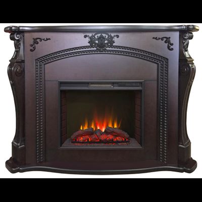 Электрокамин Скарлет AO с очагом Sparta 25.5 LED