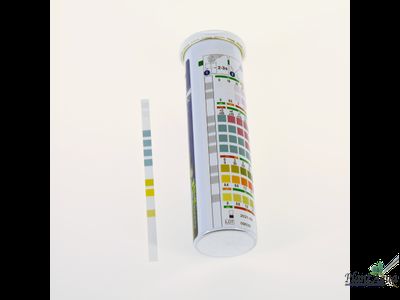 Тест 6 в 1 JBL EasyTest, тест полоски, pH,KH, GH,NO2,NO3, 50 шт