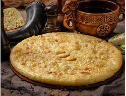 Осетинский пирог c капустой (Къабускаджын)