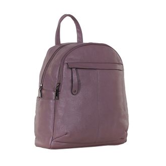 Рюкзак женский нат.кожа purple