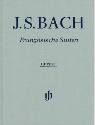 Бах И.С. Шесть французских сюит для фортепиано BWV812-817. С аппликатурой. Твердый переплет