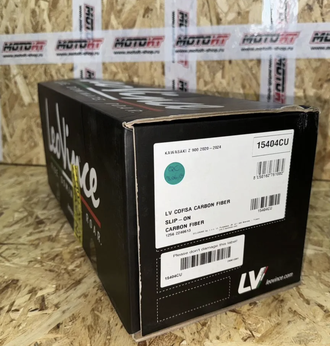 Глушитель LEOVINCE LV Corsa Carbon 15404CU