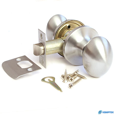 Ручка-защёлка дверная пустая 6093-05-crm хром матовый купить в Челябинске | КВИРТЕК