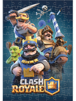 Пазл CLASH ROYALE , CLASH OF CLANS № 2