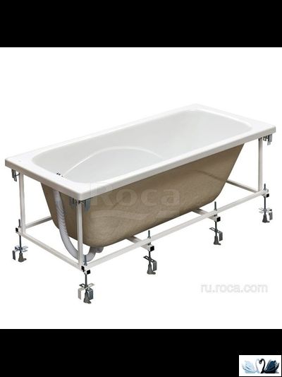 Акриловая ванна Roca Line 170 х 70 см ZRU9302924, прямоугольной формы