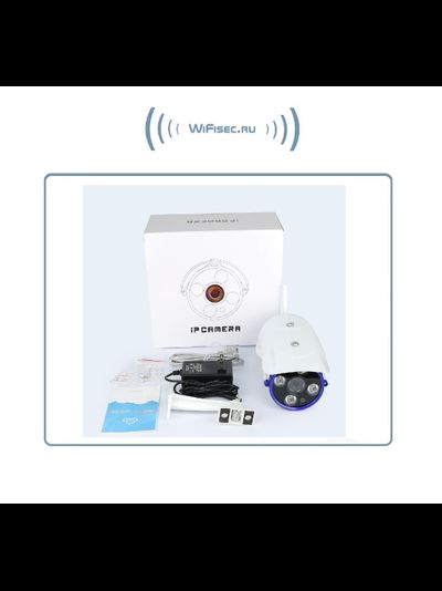 VStarcam. Уличная IP WiFi/LAN видеокамера с DVR, FullHD (22 градуса)