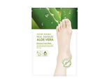 Увлажняющая маска для ног Nature Republic Real Squeeze Aloe Vera Moisture Foot Mask, с экстрактом алоэ, 16 мл.