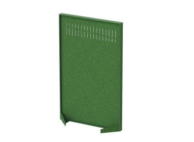 Перегородка прямоугольная с декором "Диаграмма роста"