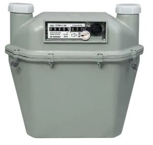 Газовый счетчик СГМН G6 250 мм слева-направо