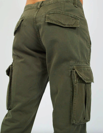 Мужские модные брюки-карго от итальянской фирмы F5-Jeans хаки цвета ...
