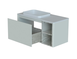 ШКАФ НИЖНИЙ КАПЕЛЛА 1100-500-2 СТОЛЕШНИЦА ЛИТОЙ МРАМОР