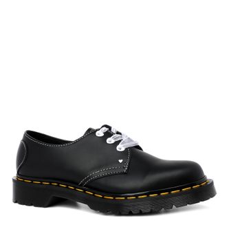 Полуботинки Dr. Martens 1461 HEARTS SMOOTH черные