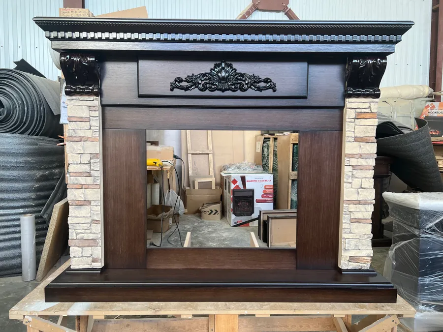 Электрический камин Бронкс Lux