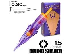 15 RSMT/0.30 - Round Shader Medium Taper - AVA Arrow