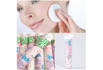 Ipek ბამბის დისკები 120 ც. და ბამბა 50 გრ. საბითუმო და საცალო