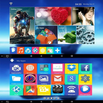 Смарт TV приставка OT-DVB21 андроид 1/8гб