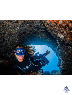 Маска для дайвинга Aqua Lung SPHERA X, черный силикон