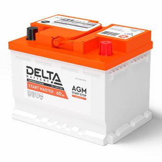 DELTA AGM 60Ah 660A Start-Stop