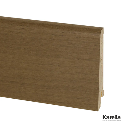 Плинтус напольный Pedross KS80 Дуб Коричневый шпон 80х16х2500