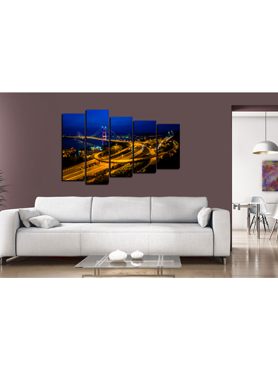 Модульная картина &quot;Грандиозная эстакада&quot;