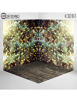 Фотофон 3D пазловый «Еловые лапы»