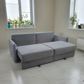 Диван МОНТИ 2 225 см темно-серый