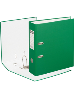 Папка регистратор с арочным механизмом, Attache Selection Экономи 90 мм, зеленый
