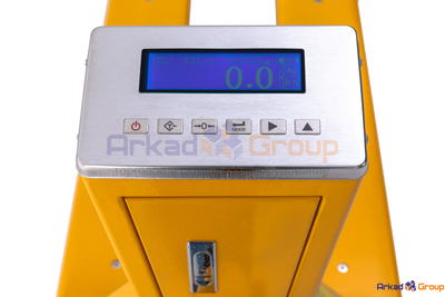 Гидравлическая тележка (рохля) с весами SBC 2500 (г/п 2,5 т, 550x1150 мм) SMART BASIC