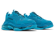 Balenciaga Triple S Sneaker Clear Sole Blue женские