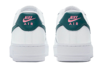 Белые кроссовки Nike Air Force 1 Low Dark Teal Green Dark Teal (W)