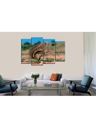 Модульная картина "Маленький грызун"